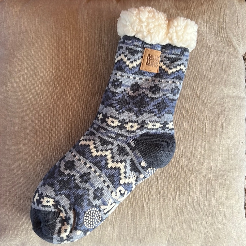 Muk Luks Womens Cabin Sock S/M